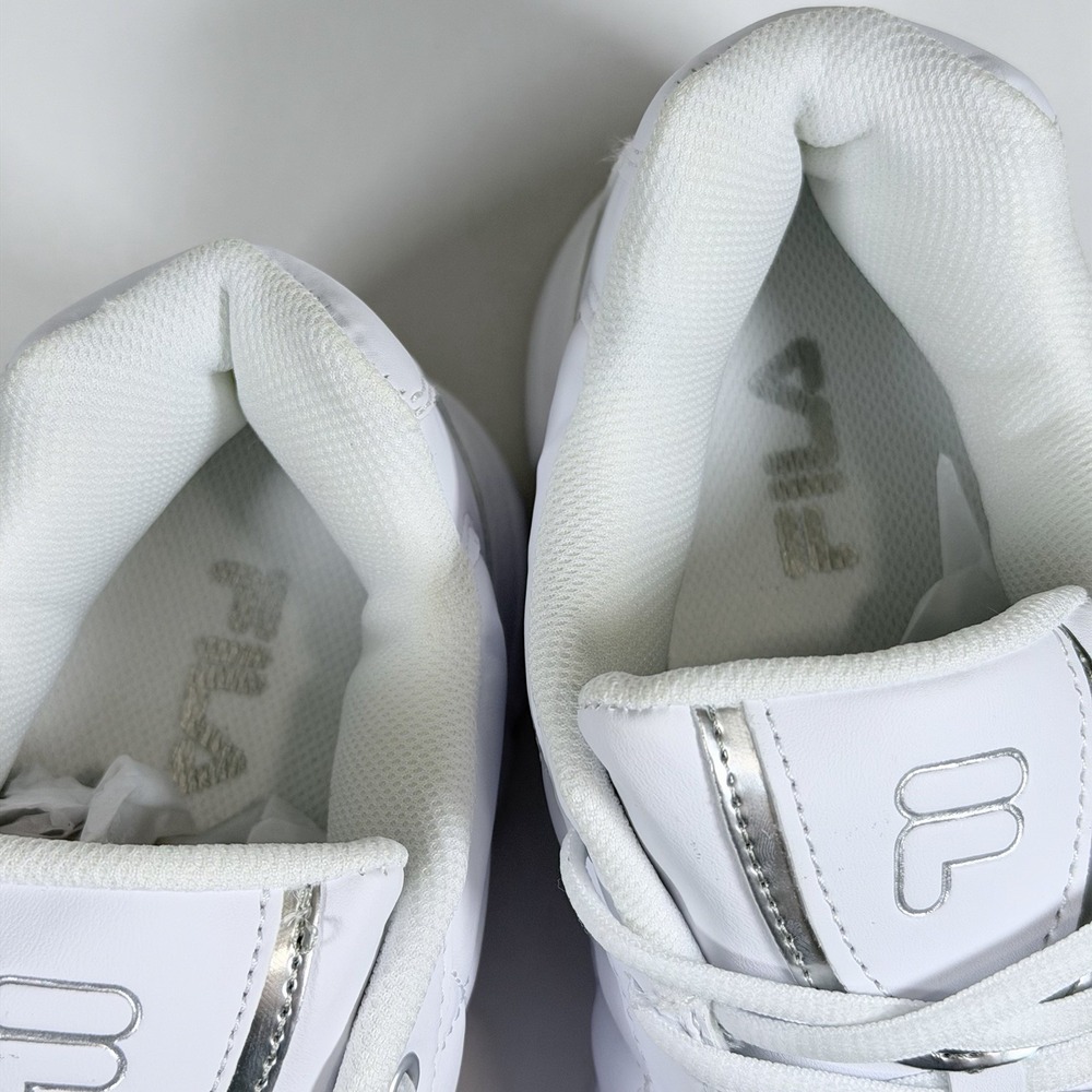 Fila Fulcrum 3 Size-11.5 Mens White | Fashion Sneakers New - Picture 6 of 9